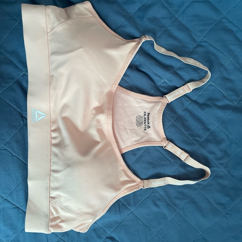 Reebok Women's Cream Sports Bra